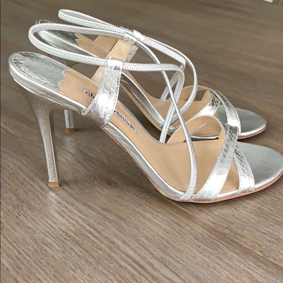 Charles David size 8 sandals with 3.5 in heel - Picture 3 of 5